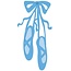 Marianne Design modello di punzonatura: Ballet Shoes