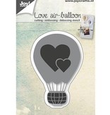 Joy!Crafts Stansning skabelon: Kærlighed ballon