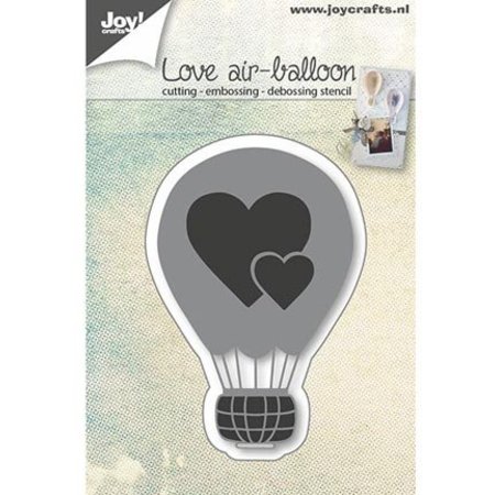 Joy!Crafts Stansning skabelon: Kærlighed ballon