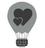 Joy!Crafts Punzonatura modello: Amore Balloon