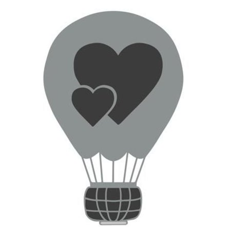 Joy!Crafts Punzonatura modello: Amore Balloon