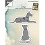 Joy!Crafts Stamping template: Dogs, lying and sitting
