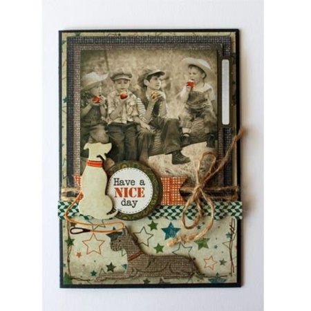 Joy!Crafts Stamping template: Dogs, lying and sitting