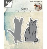 Joy!Crafts Stanzschablone: Katzen, spielend und sitzend