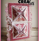 Crealies und CraftEmotions beira do molde de perfuração