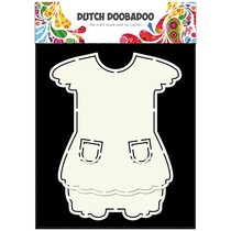 A5 type de carte de modèle, robe