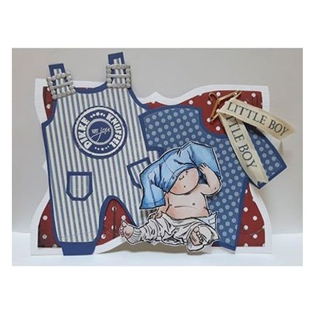 Dutch DooBaDoo A5 tipo de tarjeta de plantilla, ropa Pub