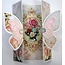 Dutch DooBaDoo A4 template card Butterfly Art