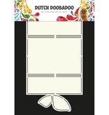 Dutch DooBaDoo A4 Template, Card Art Butterfly