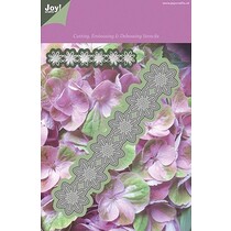 Stanzschablonen: Blumen Bordüre