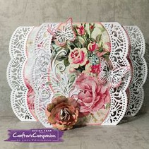 Ponsen sjabloon: Shabby Chic, borders