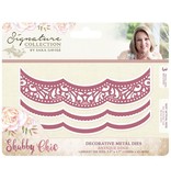 Crafter's Companion Stamping template: Shabby chic, borders