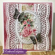 Punching template: Shabby Chic, border