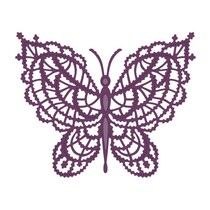Stanzschablone: Spitze Schmetterling