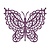 Creative Expressions Modèle de poinçonnage: papillon en dentelle