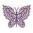 Creative Expressions plantilla de perforación: Mariposa de encaje