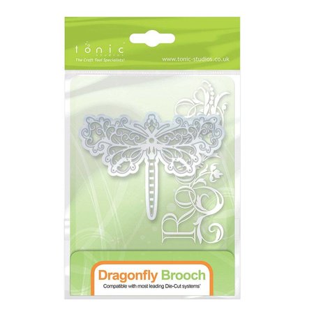 TONIC Stempelen en embossing sjabloon: Dragonfly