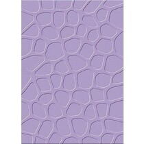 Embossing pastas de estampagem, "parede de pedra"