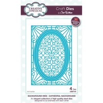 Stamping template: Cathedral Background