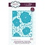 Creative Expressions Stamping template: Mini Background - Pierced Roses