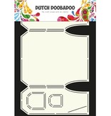 Dutch DooBaDoo Art template for card design