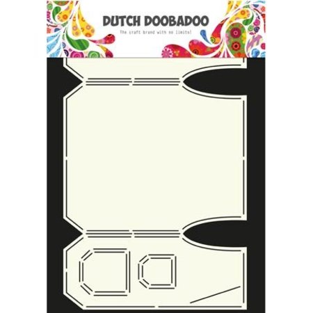 Dutch DooBaDoo Art template for card design