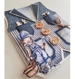 Dutch DooBaDoo Art template for card design