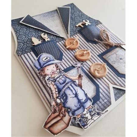 Dutch DooBaDoo Art mal for kort design