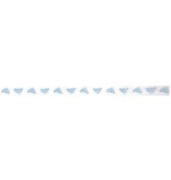 Embellishments / Verzierungen fita organza: azul claro Babytapser
