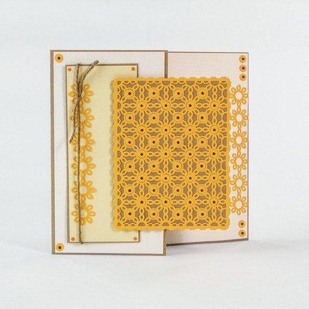 TONIC Stansmessen: Deco frame van de bloem