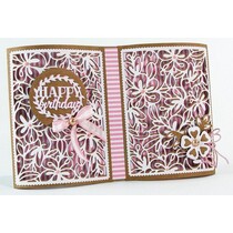 Cutting dies: Deco frame flower