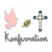 Stanzschablonen: Konfirmation