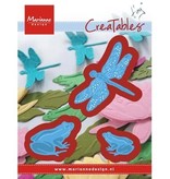 Marianne Design Stansning skabelon: frøer og guldsmede