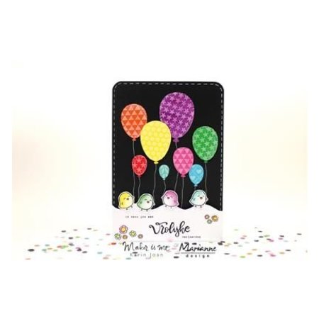 Marianne Design Punching template: Easter eggs and balloons!