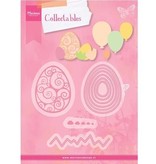 Marianne Design Punching template: Easter eggs and balloons!