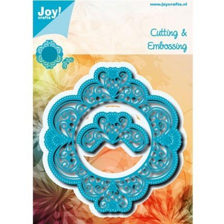 Marianne Design plantilla de perforación: Marco decorativo de la vendimia y la esquina