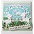 Joy!Crafts Stansning skabelon: Border græs med blomster