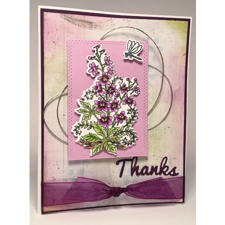 Cottage Cutz NOUVEAU timbre pochoir marquage +: Fleur
