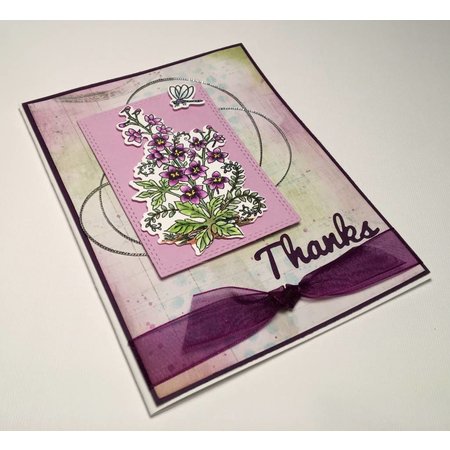 Cottage Cutz NOUVEAU timbre pochoir marquage +: Fleur