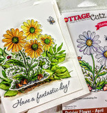 Cottage Cutz NEU Stanzschablone + Stempel: Flower