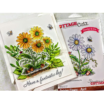 NEW stamping stencil stamp +: Flower