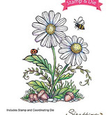 Cottage Cutz NEW stempling sjablong stempel +: Flower