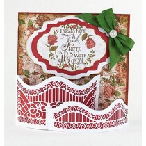 Stempelen en embossing sjabloon: Dimensions - Window Box - Pretty Piazza - 1561E