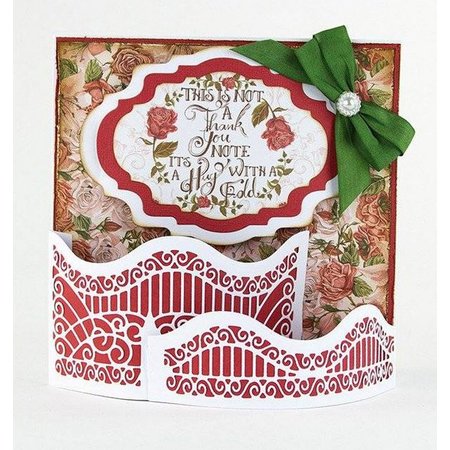 TONIC Stempelen en embossing sjabloon: Dimensions - Window Box - Pretty Piazza - 1561E