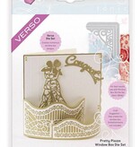 TONIC Estampado y grabado en relieve de plantilla: Dimensiones - Caja de ventana - Bastante Piazza - 1561E