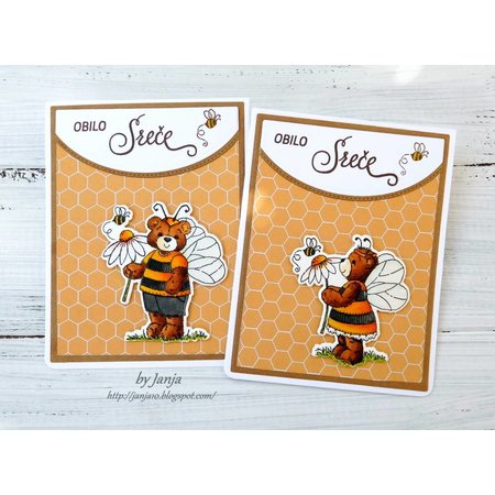 Cottage Cutz NEW stempling sjablong stempel +: Bumblebee Chloe