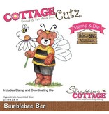 Cottage Cutz NEU Stanzschablone + Stempel: Bumblebee Chloe