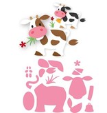 Marianne Design Stansning skabelon: Eline ko