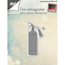Stanzschablone, subject: Feuerwehr water extinguisher