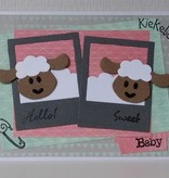 Marianne Design Punching and embossing template Collectables - Eline's sheep